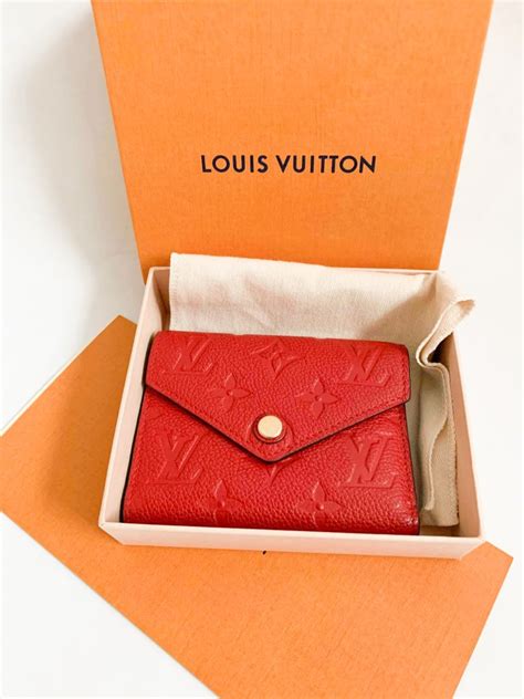 victorine lv wallet whine red|victorine wallet louis vuitton price.